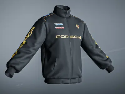 Porsche jacket 3D model