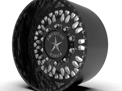 AMERICAN FORCE 6N16 SHOVE SD WHEEL 3D print model