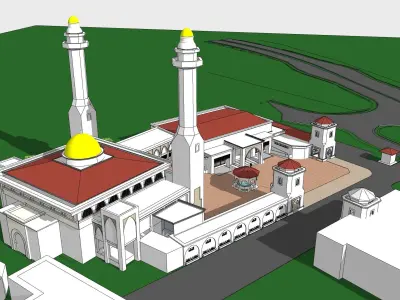 Mosque02 3D model