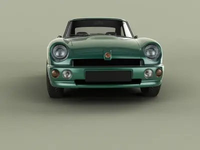 MG RV8 GT Coupe 3D model