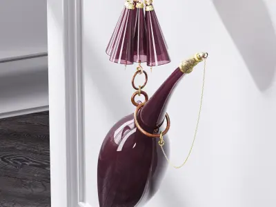 Birds The Glass Art Sculpture Jenny Pohlman and Sabrina Knowles 3D model