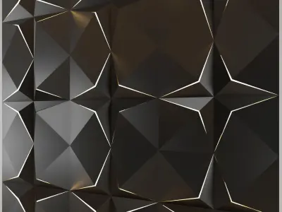 3d panel 02 3D model