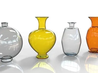 Vases 3D print model 3D print model