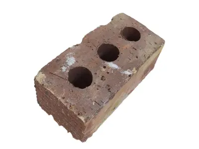 Ultra realistic Old Brick Scan 8k HD Low-poly 3D model