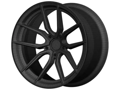 XXR 559 Aftermarket Wheel Low-poly 3D model