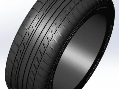 Wheel for scale model GT Mk4 1999-2000 3D print model