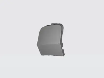 Renault kiger Front Bumper Tow cover 3D print model