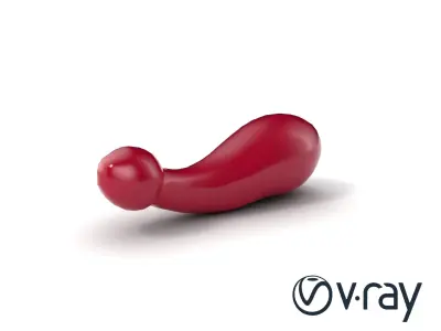 Ergonomic Vacuum Stimulator model pack Low-poly 3D model