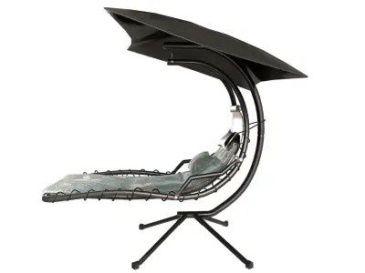 Lounge Chair Low-poly 3D model