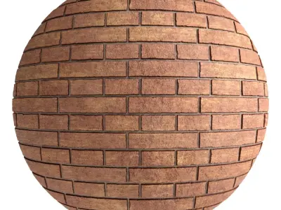 Materials 28- Brick Tiles Pbr-4k-Sbsar Texture
