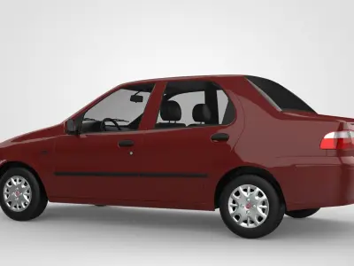 Fiat Albea 2006 3D model