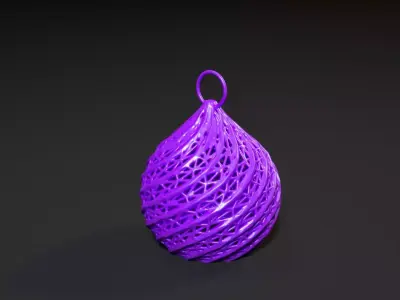 Christmas Ball 3D print model purchase
