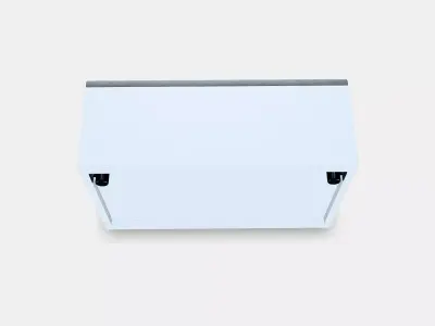 BESTA Shelf unit with door 47 Low-poly 3D model