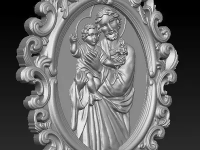 Saint Joseph 3D model