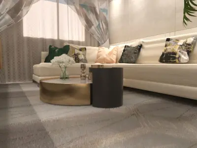 living room 3D model