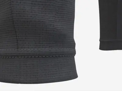 High Waisted Leggings for Women Black 3D model