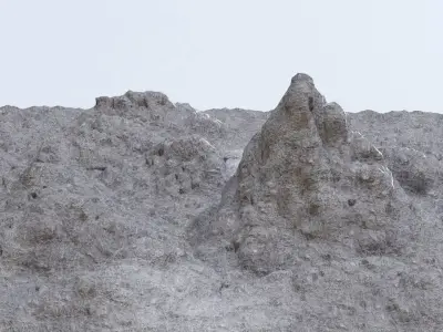 Rocky Terrain Free 3D model