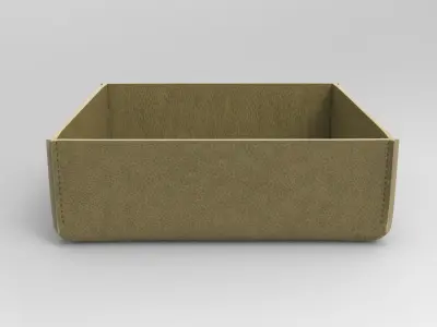 Juju Storage Box Low-poly 3D model