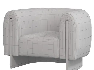 MINUIT ARMCHAIR BY studiotwentyseven 3D model