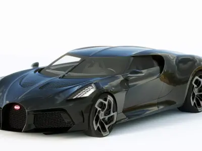 Bugatti LA Voiture Noire 2019 3D model
