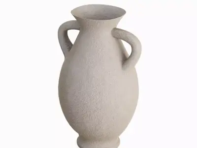Clay Vase 01 3D model