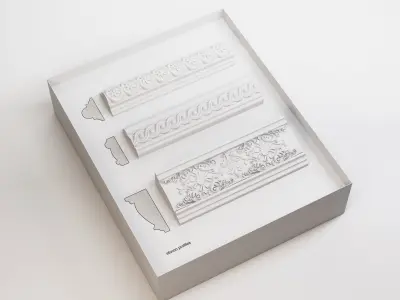 Historical Elements - Stucco Profiles 3D model