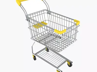  Shopping Cart 3D model