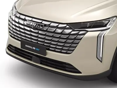 2025 GWM Haval H6 HEV with Interior 3D model