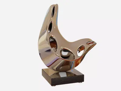 Modern Art Sculpture 3D model