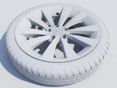 Scirocco Wheel 3D model