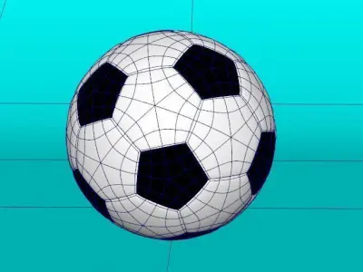 soccer Ball 3D model