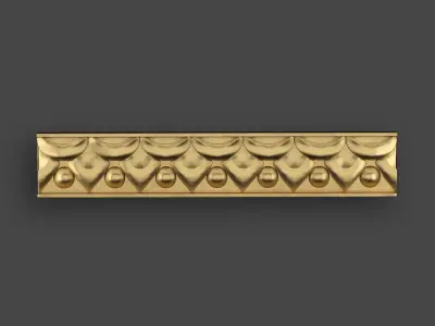 5 Borders Ornamental Pack 5 3D model