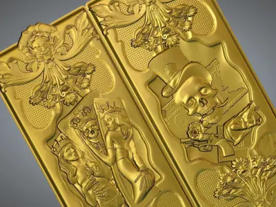 Skul releif 3D print model