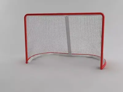 hockey cage 3D model