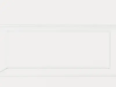 Carrie Coffee Table 120 Cm Marble White Low-poly 3D model