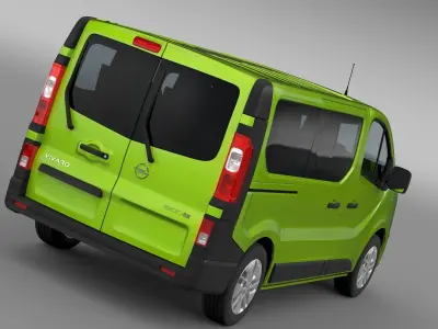 Opel Vivaro EcoFlex 2017 3D model