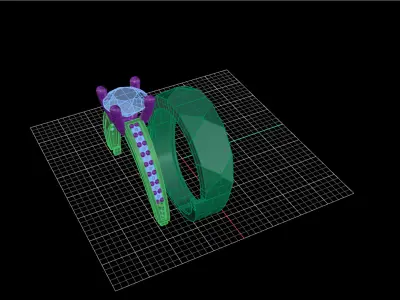Solitaire Ring 04 Free 3D print model
