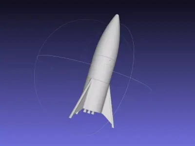 Space-X Starship Hopper Finished Version Printable Model 3D print model
