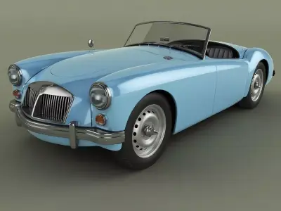 MG MGA Mk2 3D model