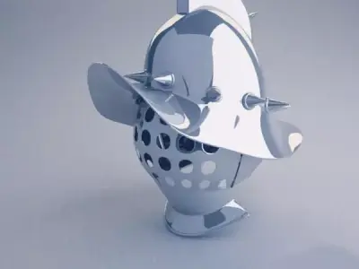 Gladiator Helmet 3D model
