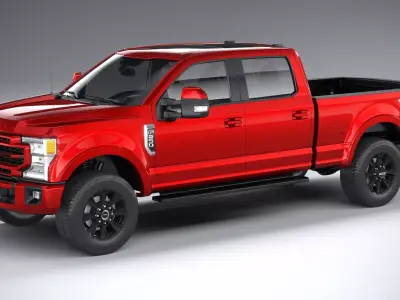 F-250 Super Duty Lariat 2022 3D model