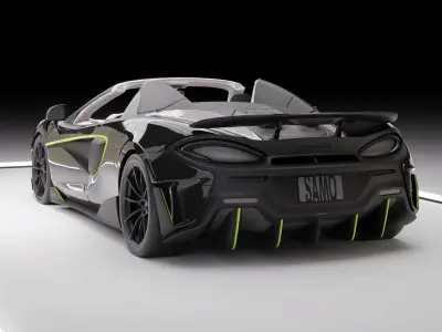 McLaren 600LT Spider 3D model