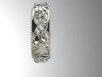 DREAMY RING 3D print model