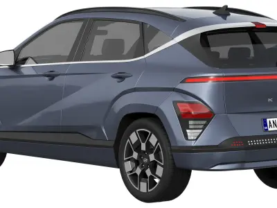 Hyundai KONA Electric 2024 3D model