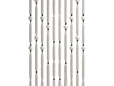 Macrame Curtain 3D model