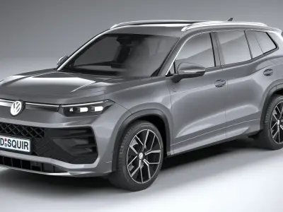 Volkswagen Tayron 2025 3D model