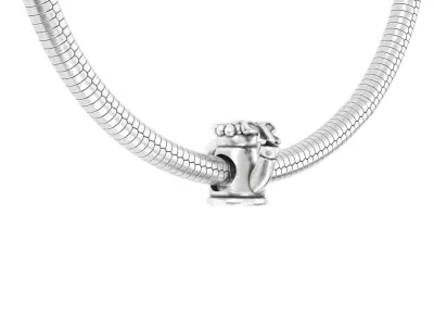 watering can charm 3D print model