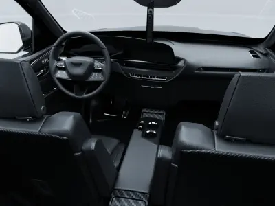 Cadillac-Escalade-iq-2025 With Interior 3D model