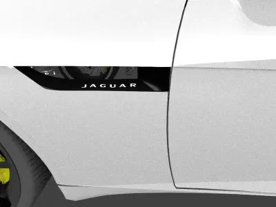 Jaguar F-type Coupe exterior 3D model