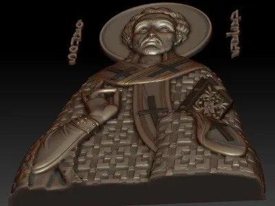 Saint Lazarus 3d model for CNC 3D model